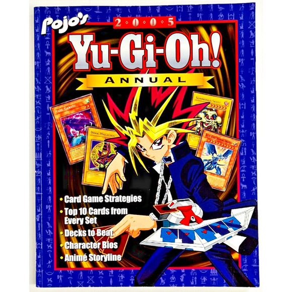 Yu-Gi-Oh! Pojo's Annual 2005 Paperback Book Card Game Cards Decks Anime Like New - Picture 1 of 11